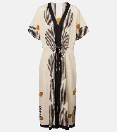 Velvet Velvet Amira printed cotton kaftan