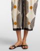 Velvet Velvet Amira printed cotton kaftan - 4