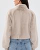 Velvet Velvet Arianna Faux Fur Jacket Oatmeal - 3
