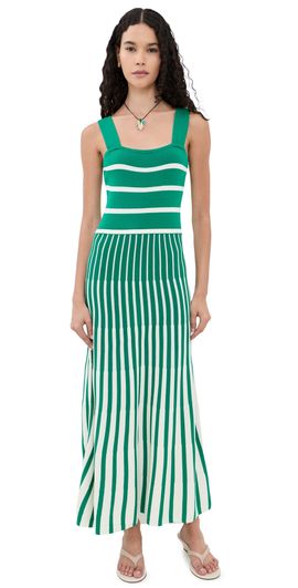 Velvet Velvet Aveline Dress Green