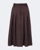 Velvet Velvet Belinda midi skirt - 1