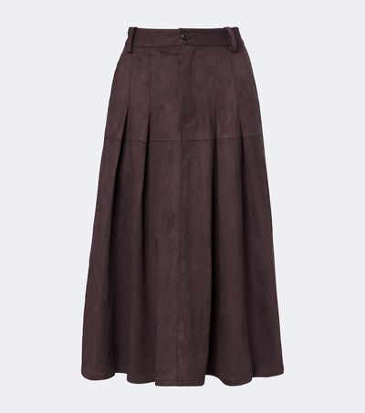 Velvet Velvet Belinda midi skirt