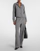 Velvet Velvet Braylen houndstooth cotton wide-leg pants - 2