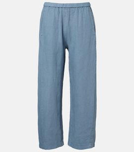 Velvet Velvet Celine linen wide-leg pants