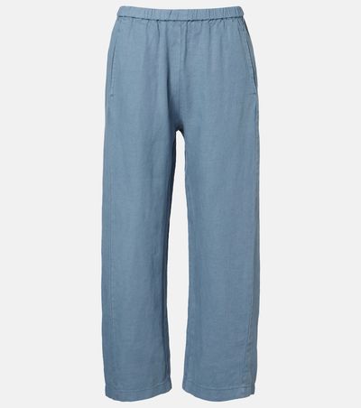 Velvet Velvet Celine linen wide-leg pants
