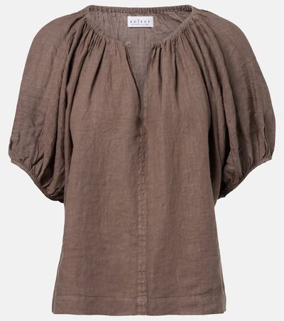 Velvet Velvet Cosette linen blouse
