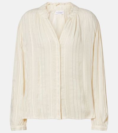 Velvet Velvet Cynthia striped blouse
