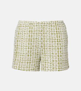 Velvet Velvet Daniela embroidered cotton-blend shorts