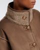 Velvet Velvet Esme teddy-lined cropped jacket - 3