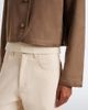 Velvet Velvet Esme teddy-lined cropped jacket - 4