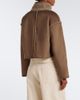 Velvet Velvet Esme teddy-lined cropped jacket - 6