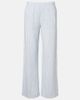 Velvet Velvet Evony striped cotton and linen wide-leg pants - 1