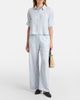 Velvet Velvet Evony striped cotton and linen wide-leg pants - 2