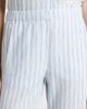 Velvet Velvet Evony striped cotton and linen wide-leg pants - 3