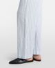 Velvet Velvet Evony striped cotton and linen wide-leg pants - 4