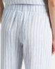 Velvet Velvet Evony striped cotton and linen wide-leg pants - 5