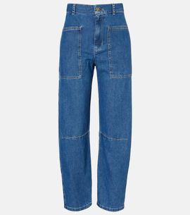 Velvet Velvet Farah high-rise tapered jeans