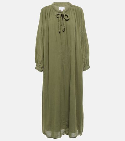 Velvet Velvet Frankie cotton voile midi dress