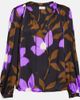 Velvet Velvet Isa printed satin top - 1