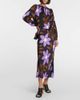 Velvet Velvet Isa printed satin top - 2