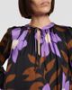 Velvet Velvet Isa printed satin top - 4