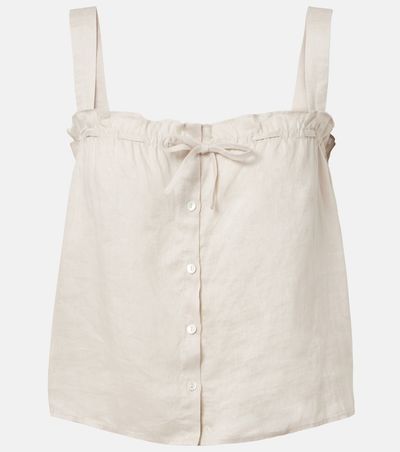Velvet Velvet Izzie linen top