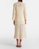 Velvet Velvet Jovie guipure lace cotton-blend midi dress - 6