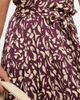 Velvet Velvet Juno printed satin midi skirt - 4