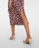 Velvet Velvet Juno printed satin midi skirt - 5