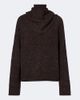Velvet Velvet Kana scarf-detail wool-blend sweater - 1