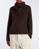 Velvet Velvet Kana scarf-detail wool-blend sweater - 2
