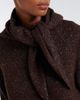 Velvet Velvet Kana scarf-detail wool-blend sweater - 3