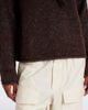 Velvet Velvet Kana scarf-detail wool-blend sweater - 4