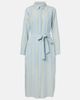 Velvet Velvet Kimora striped cotton shirt dress - 1