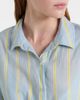 Velvet Velvet Kimora striped cotton shirt dress - 4