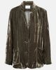 Velvet Velvet Kyla velvet blazer - 1