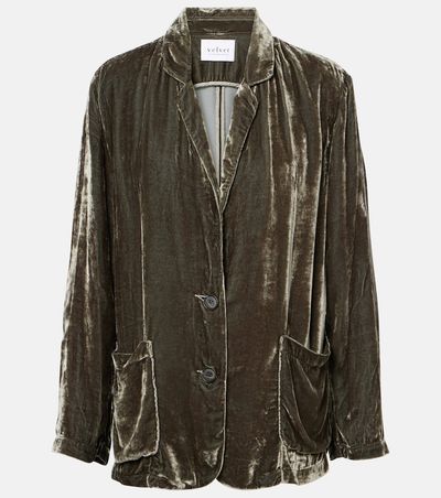 Velvet Velvet Kyla velvet blazer