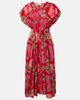 Velvet Velvet Leilani printed cotton midi dress - 1