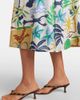 Velvet Velvet Leyla printed cotton maxi dress - 4