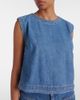Velvet Velvet Loren denim top - 5