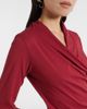 Velvet Velvet Meri cotton-blend jersey wrap top - 4