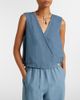 Velvet Velvet Ollie linen top - 2