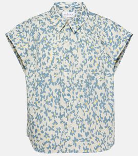 Velvet Velvet Paulette floral cotton blouse