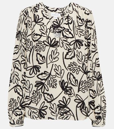 Velvet Velvet Printed crÃªpe blouse
