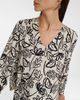 Velvet Velvet Printed crÃªpe blouse - 4
