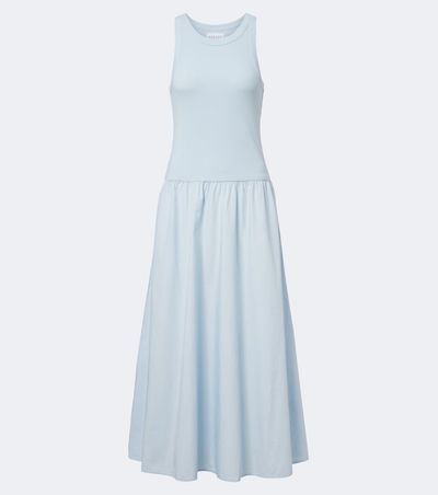 Velvet Velvet Romilly cotton-blend maxi dress