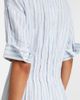 Velvet Velvet Saron striped cotton and linen shirt dress - 5