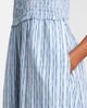 Velvet Velvet Senara striped cotton-blend maxi dress - 5