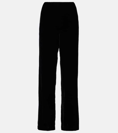 Velvet Velvet Sorine velvet straight pants