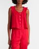 Velvet Velvet Tana ruffled linen top - 2